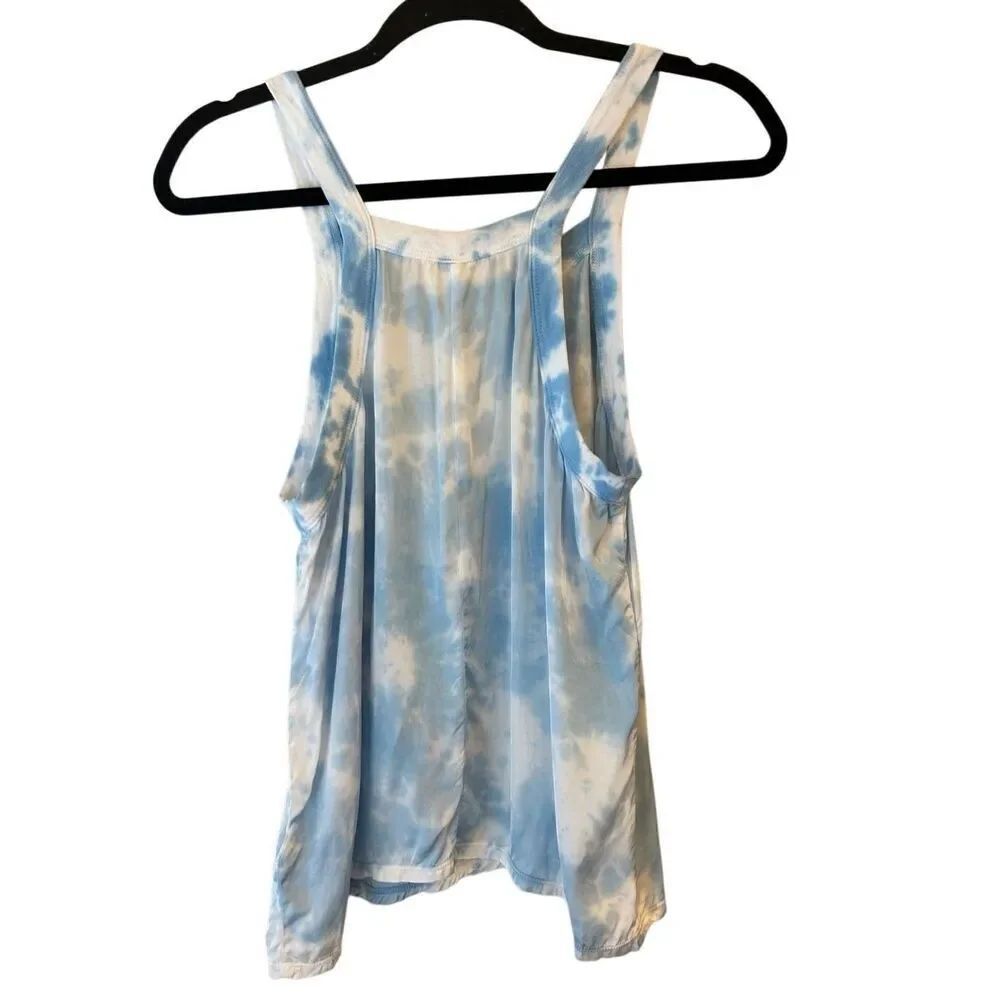 Nation Ltd Zora Scoop Tank Blue Sky Size S - Picture 4 of 8